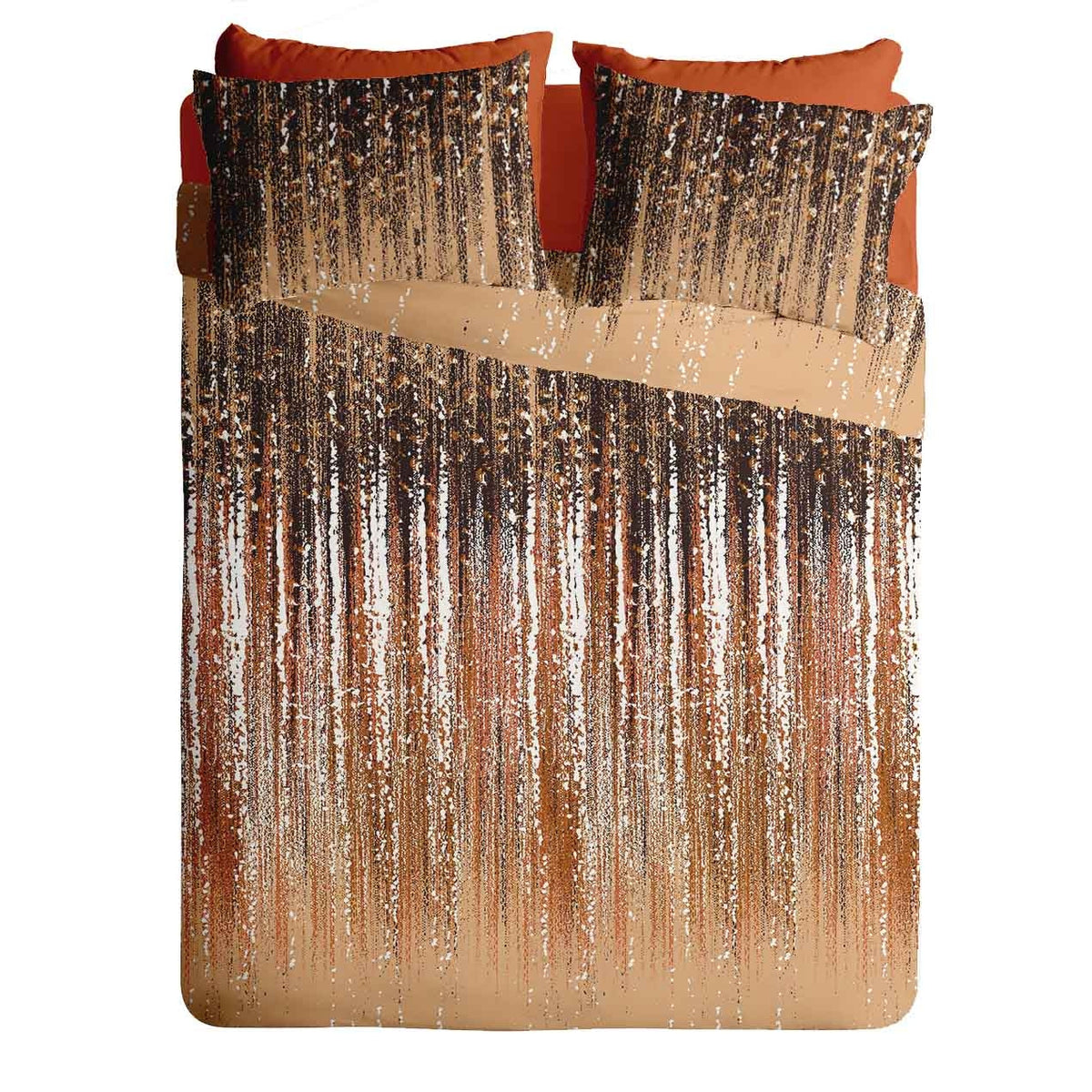 Lenjerie pat Renforce 100% bumbac, desen STARDUST V1, cod RIU